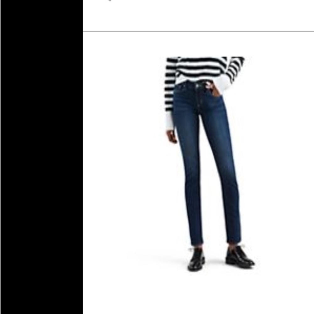 LEVI'S CLASSIC MID RISE SKINNY DENIM JEANS SIZE 8/29
